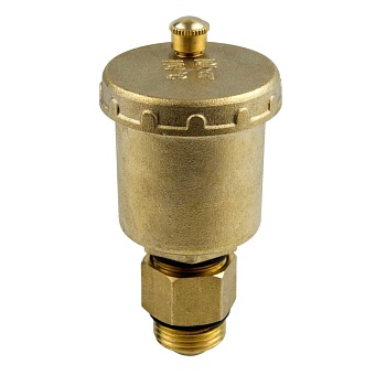 Воздухоотводчик с отс кл лат Ду15 Ру10 р/р авт прям Aquasfera 5001-01