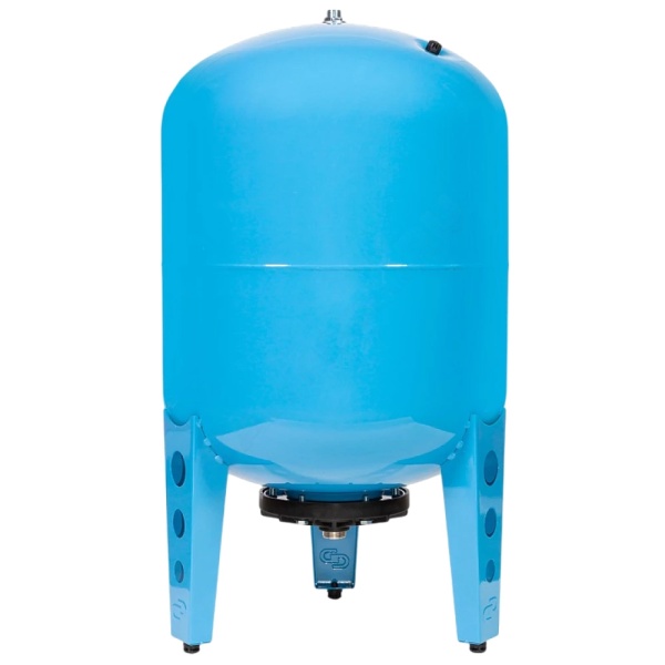 Гидроаккумулятор верт син 200л 10атм 1 1/4" НР ВПк (комб фл) Джилекс 7154