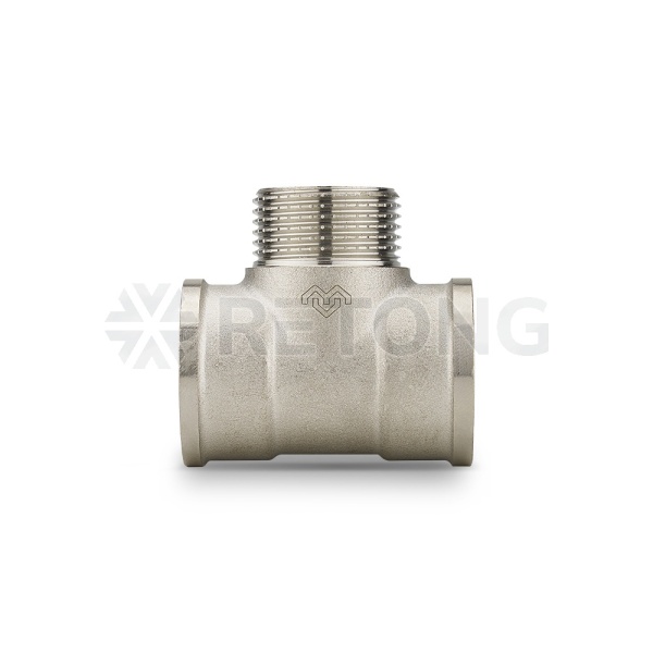 Тройник Varmega ВР-НР-ВР 1/2", никелированный