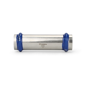 Муфта двухраструбная Varmega Inox Press надвижная VM703005454, 54×54 мм