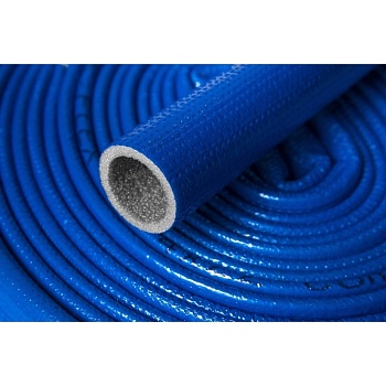 Теплоизоляция трубная 028х06 мм K-FLEX PE COMPACT п/э, цвет синий, 2 м