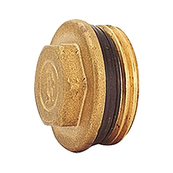 Пробка лат 1" н/р д/коллект с прокл Giacomini R592DY005