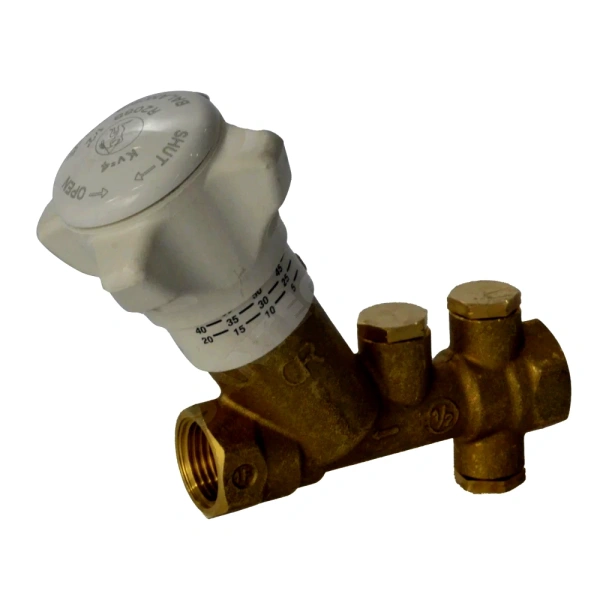 Клапан баланс лат R206B Ду50 Ру25 м/м Kvs25.5 Giacomini R206BY018