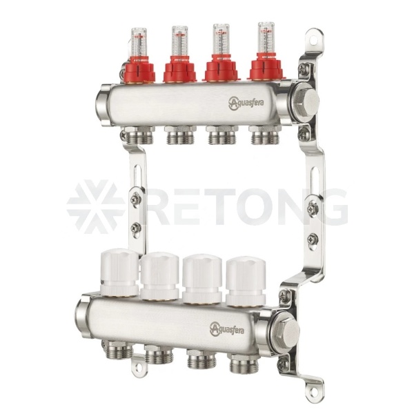 Группа коллект нерж расход 1" м/м 11в 3/4" ЕК н/р Aquasfera 9503-10