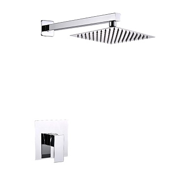 Смес встр/душ ПСМ-CB-01 однор скрыт/м со встр част в/к CUBE Профсан PSM-CB-01