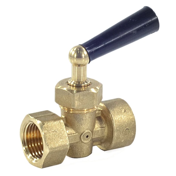 Кран д/ман лат 158 G1/2" Ру16 м/м рук Icma 90158AD05