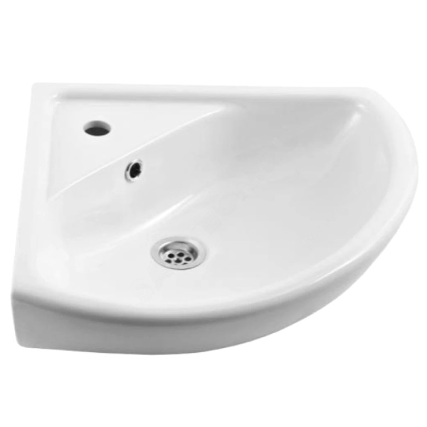 Умывальник угловой меб Элегия 3/вел 1/отв б/к Rosa Киров