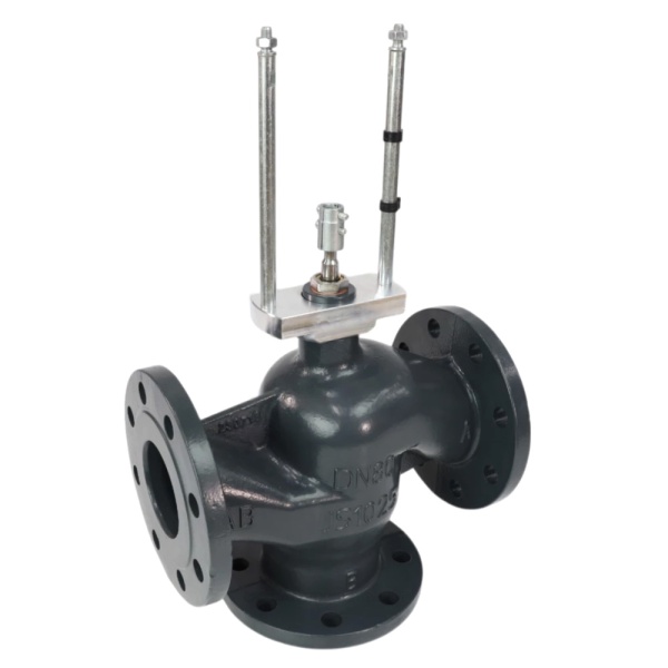 Клапан рег 3-ход чуг TRV-3 Ду100 Ру16 фл Kv160 п/эл Теплосила TRV-3-100-160