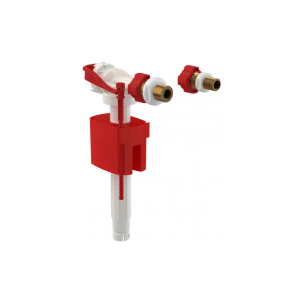 Арматура д/бачка налив 3/8" и 1/2" лат/ш б/под Alca A160UNI