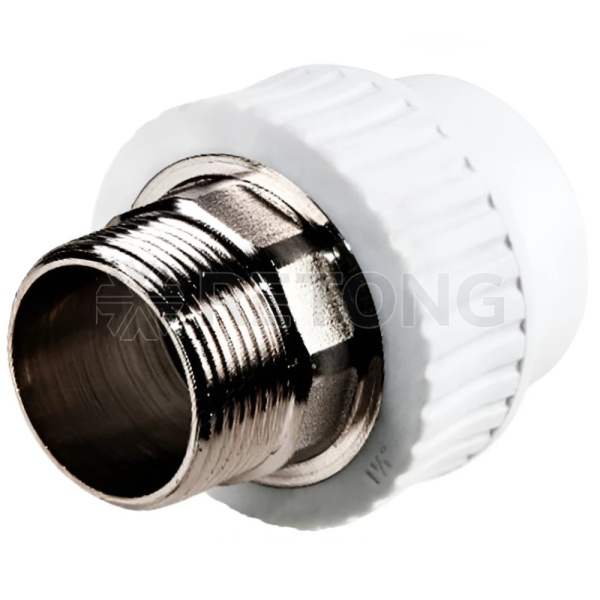 Муфта PP-R бел комб Дн50х1 1/2" НР п/ключ РосТурПласт 10669