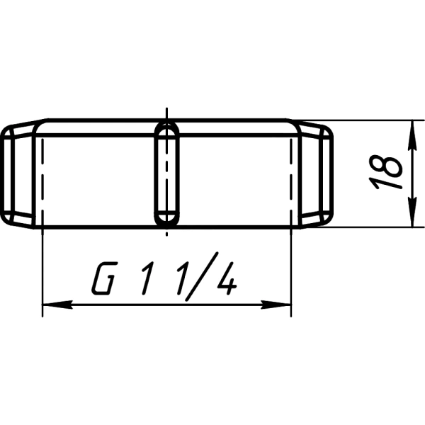 Гайка д/сифона 1 1/4" D=32мм АНИ Пласт M432