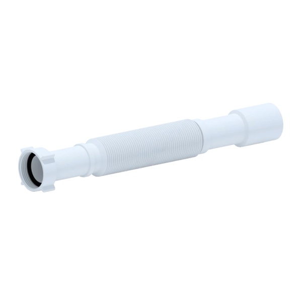Гофра с гайкой 1 1/4"x32/40 L=320-730мм АНИ Пласт K207