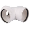 Крестовина PP-H 1-пл бел б/ш Дн110х110х110х87гр в/к RAUPIANO Rehau 11215541001