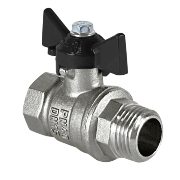 Кран шар лат 11Б27фт1М нк Ду32 Ру40 м/р баб VALFEX VF.218.NB1.114.DP