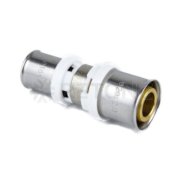 Муфта МП пресс лат Дн20х16 перех Aquasfera 8004-01 .