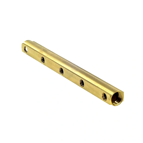 Коллектор лат 1 1/4" м/м 7в 1/2" вн/р 100мм Апогей 422159