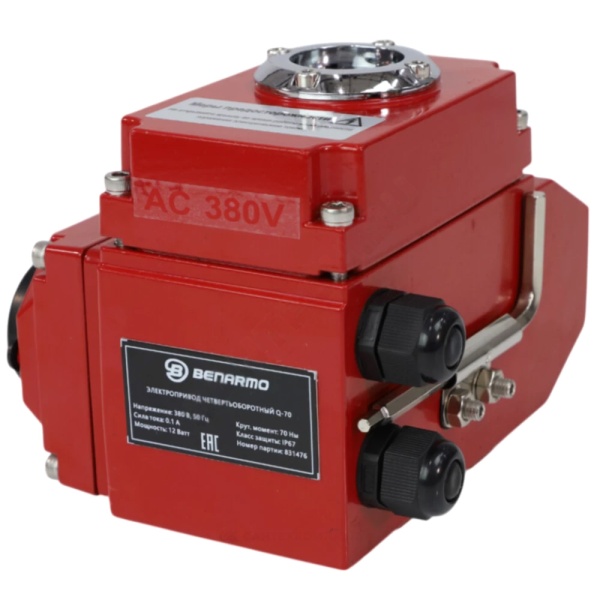 Электропривод QB-120 380В F05/F07 17х17/14х14 Benarmo
