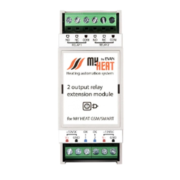 Блок реле MY HEAT на 2 выхода Эван 6295