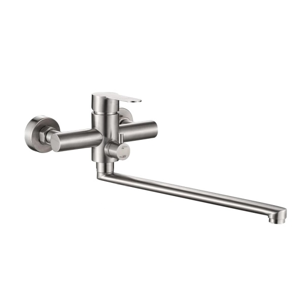 Смес/ванна однор дл/изл плоск Lобр в/к Haiba HB22801