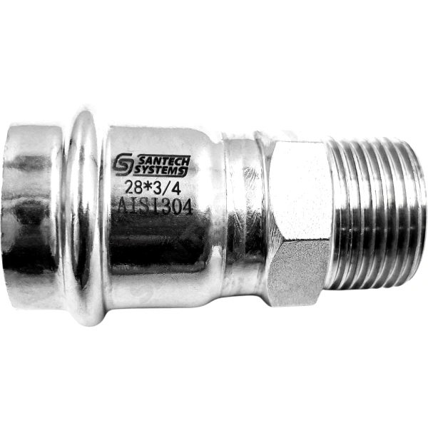 Муфта нерж AISI304 Дн54х2" пресс/НР FS143 SantechSystems