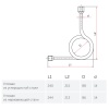 Бобышка ст прям №4 БП-КР-40 G1/2" НР L=40 под кран д/ман Росма 00000024790