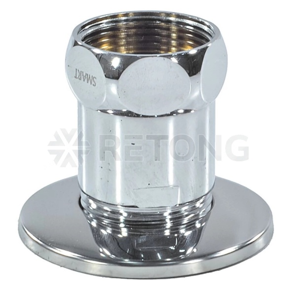 Соединитель для п/суш прям 1 1/4"x1 1/4" нак/г/НР Элит-Металл SMT731SCH1212