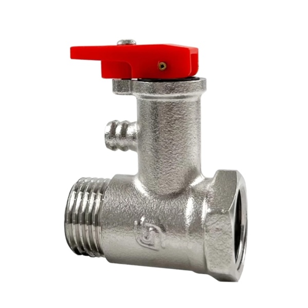 Клапан предохран латунь SAV110 1/2" р/м 8бар д/бойл с курком SantechSystems