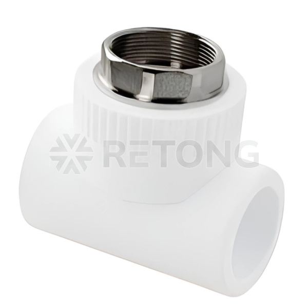 Тройник PP-R бел комб Дн50х1 1/2" ВР п/ключ РосТурПласт 10751