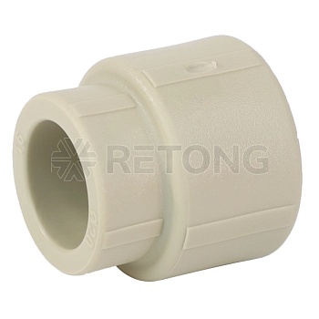 Муфта PP-R сер перех Дн32х25 VALFEX 10013225Г