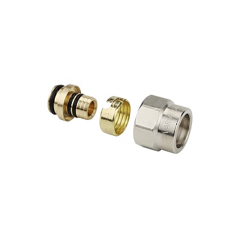 Резьбозажимное соединение Varmega VM09401, 1/2", для труб 16х2.0