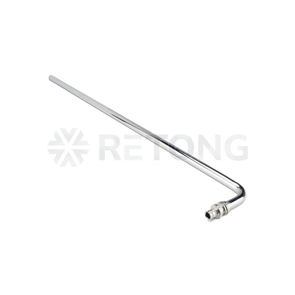 Трубка для подключения радиатора Varmega Slide-Fit VM52571, Г-образная 16/750, 15х1.0, аксиальная