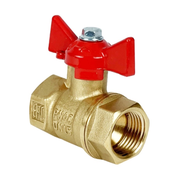 Кран шар лат 11Б27фт1М Ду32 Ру40 м/м баб VALFEX VF.217.LB1.114.N/P59