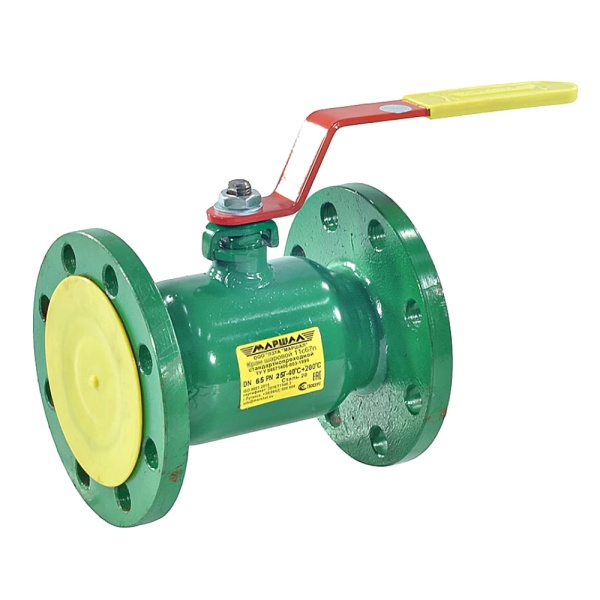 Кран шар ст 11с67п Ду65 Ру25 фл Маршал 2Цф.00.1.025.065/050