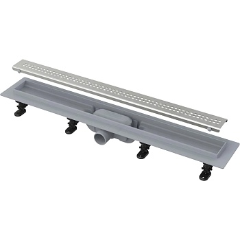Лоток душев гор/вып комб/з Дн40 550х60 нж/реш мат Alca APZ9-550M