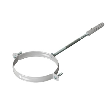 Крепление настенное 80мм бел KRATS KS-80