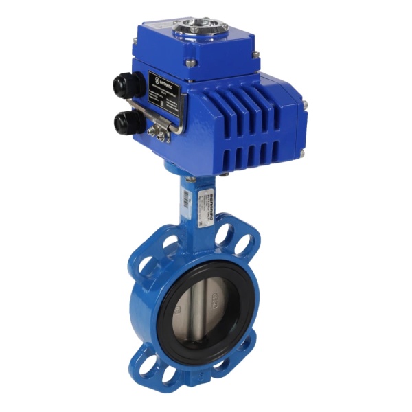 Затвор поворот чуг EPDM Ду40 Ру16 эл/п 230В д/нерж 2011HA Benarmo