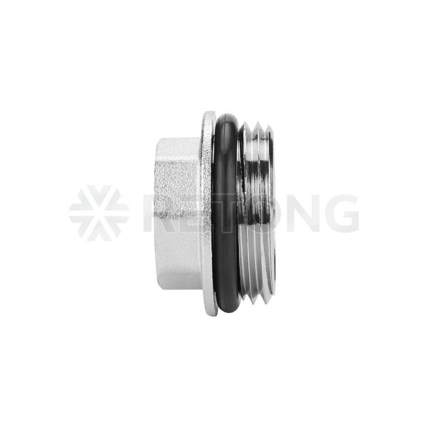 Переходник Varmega VM09802, НР-ВР, 1" х 1/2", хромированный