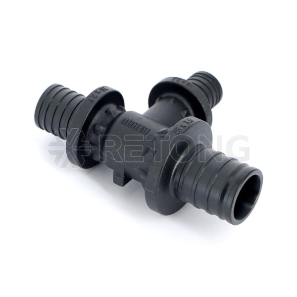 Тройник PE-X PPSU аксиал Дн32х20х32 перех RAUTITAN PX Rehau 11600651001