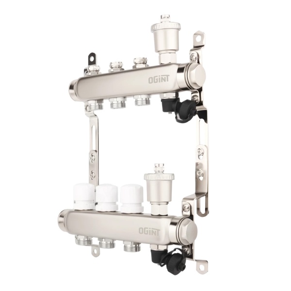 Группа коллект нерж 1" м/м 11в 3/4" ЕК н/р в/к Ogint 9506-10