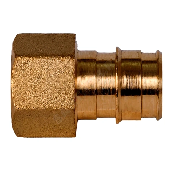 Муфта PE-X лат радиал Дн20х3/4" ВР РОС