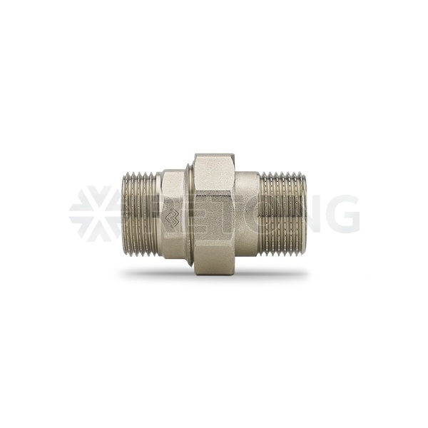 Разъемное соединение Varmega НР-НР 1", с уплотнением o-ring, никелированное