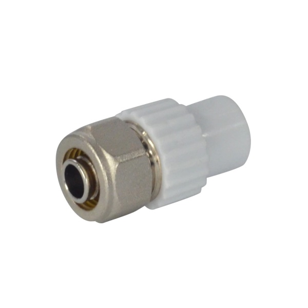 Ниппель PP-R бел комб Дн20х16 нр пайка/обж PE-X/RT VALFEX 10142016