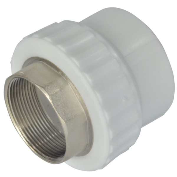 Муфта PP-R бел комб Дн32х1 1/4" ВР п/ключ VALFEX 10134132