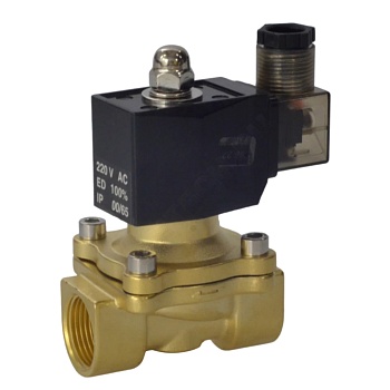 Клапан эл/магн лат НЗ СК-11 Ду15 Ру7 м/м кат 220В прям Росма 00000011325