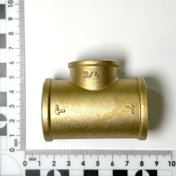 Тройник лат перех Ду25х20х25 ВР LD.65.523.25x20x25