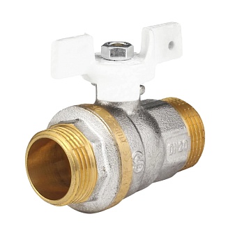 Кран шар лат 1105 Standard нк Ду20 Ру40 р/р полн баб Aquasfera 1105-02 .