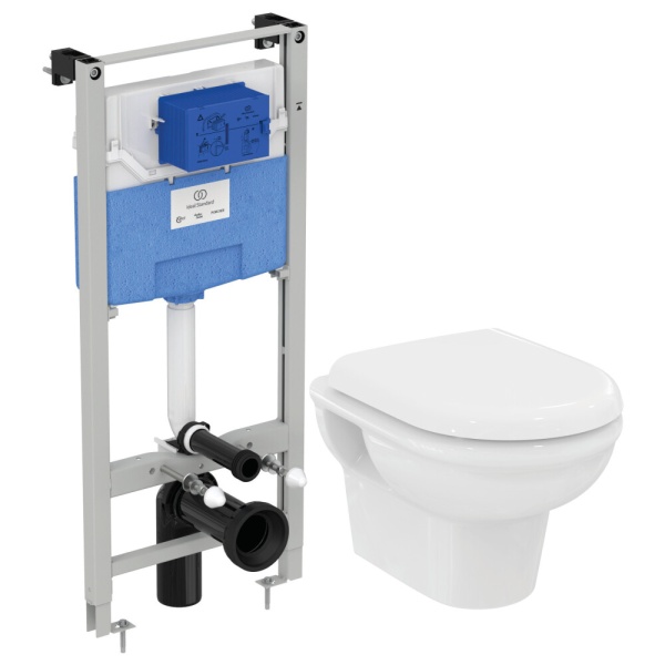 Унитаз подвесной EXACTO б/о в/к дюр микр Ideal Standard R002601