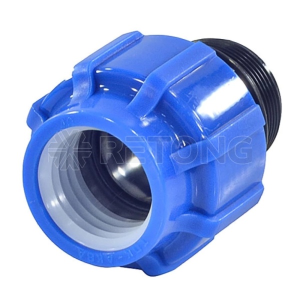 Муфта компресс ПЭ Дн20х1/2" НР Ру16 ТПК-АКВА 50030020
