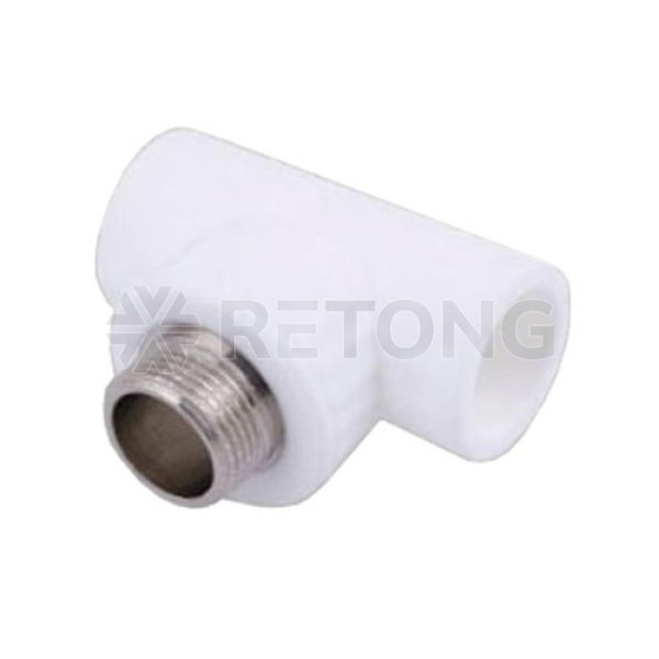 Тройник PP-R бел комб Дн20х3/4" НР VALFEX 10128120