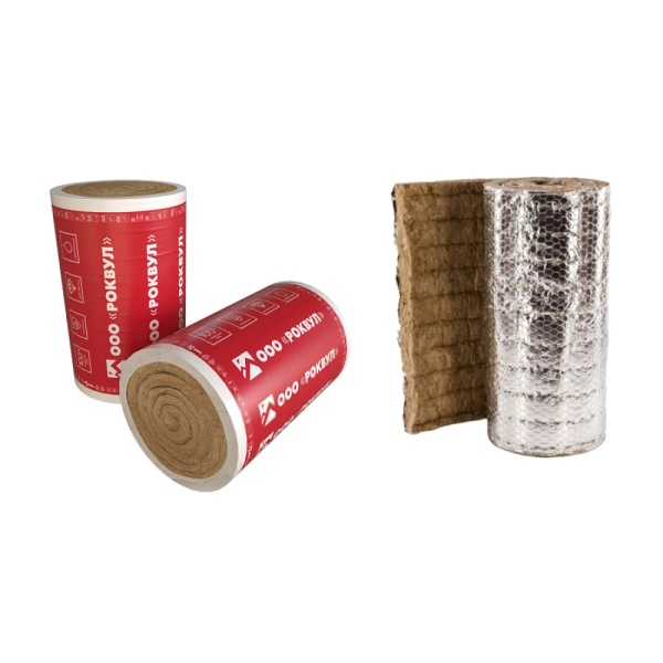 Рулон Кф1 ВАЙРЕД МАТ 105 30х1000-6 минвата RWL РОКВУЛ ГП-00006035